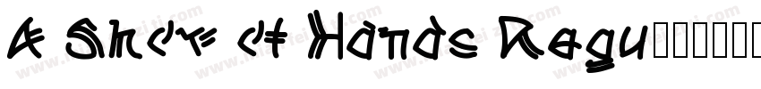 A Show of Hands Regu字体转换